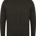 Cardigan met rits, grey marl — productfoto 9