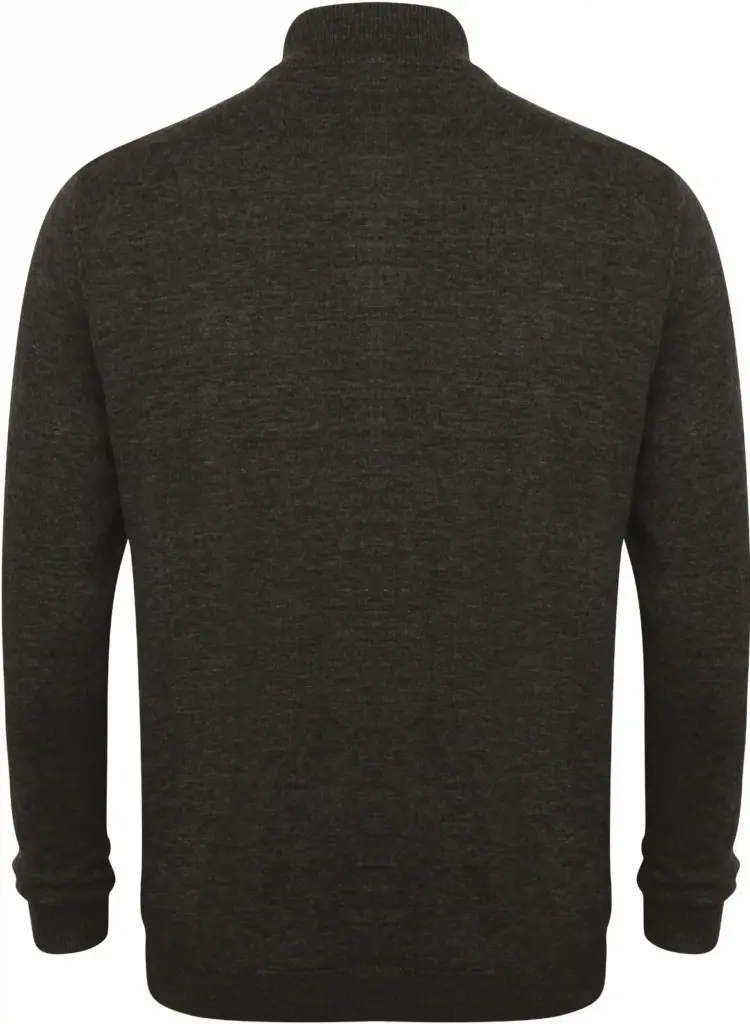 Cardigan met rits, grey marl — productfoto 10
