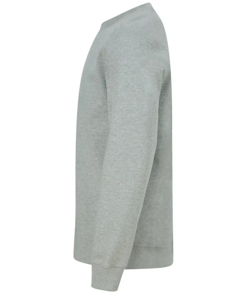 Ecologische unisex sweater, heather grey — productfoto 8
