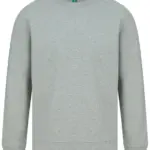 Ecologische unisex sweater, heather grey — productfoto 9