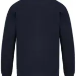 Ecologische unisex sweater, navy — productfoto 12