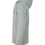Ecologische unisex sweater met capuchon, heather grey — productfoto 9