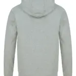 Ecologische unisex sweater met capuchon, heather grey — productfoto 11