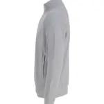PS_H842-S_HEATHERGREY - Hidalgo-werbeartikel Uniseks sweater met ritskraag, heather grey — productfoto 9