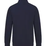 PS_H842-B_NAVY - Hidalgo-werbeartikel Uniseks sweater met ritskraag, navy — productfoto 16