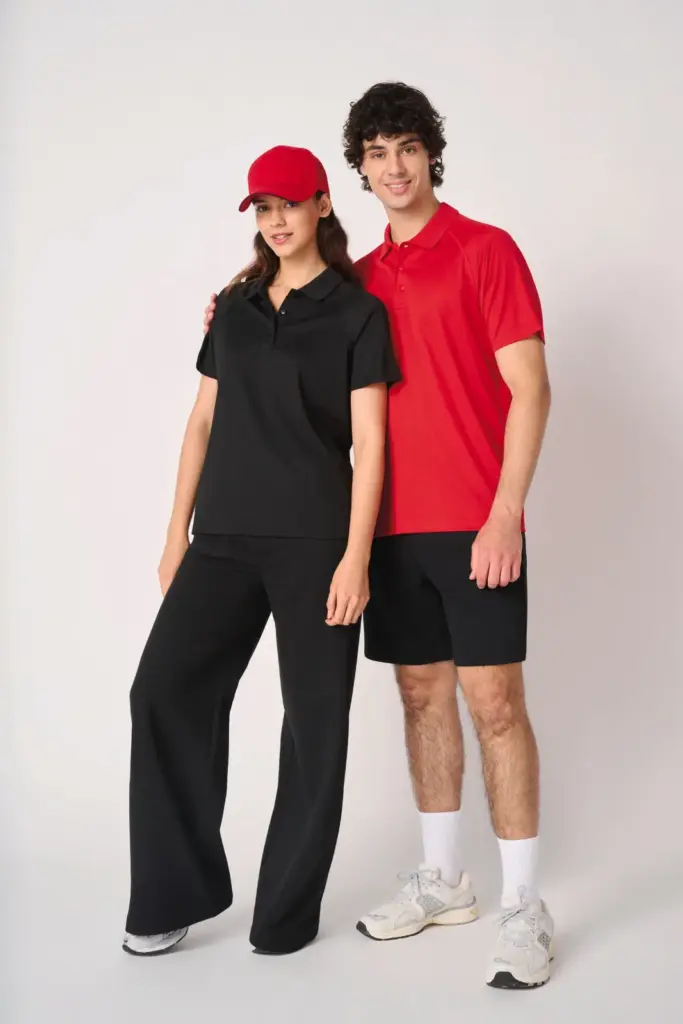 IB200-IB201_2025 - Sport Shirt ontwerpen Heren sportpolo — productfoto 7