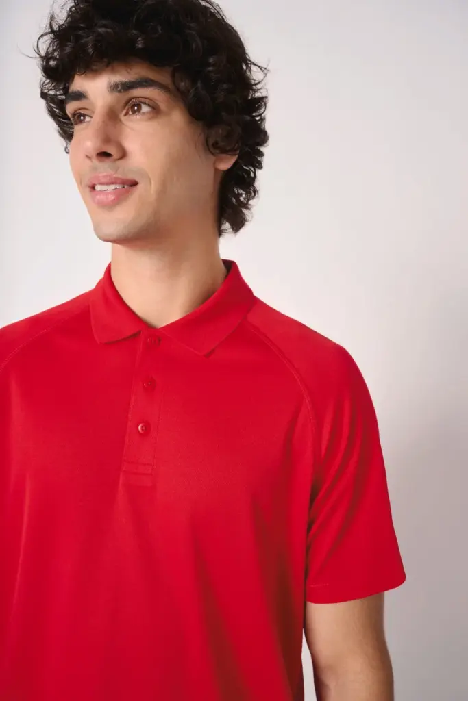 IB200-4_2025 - Sport Shirt ontwerpen Heren sportpolo — productfoto 9