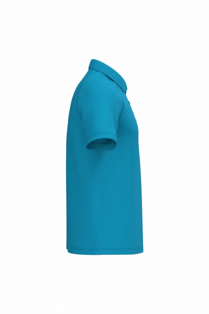PS_IB200-S_IDEALATOLLBLUE - Sport Shirt ontwerpen Heren sportpolo, ideal atoll blue — productfoto 11