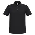 PS_IB200_IDEALBLACK - Sport Shirt ontwerpen Heren sportpolo, ideal black — productfoto 15