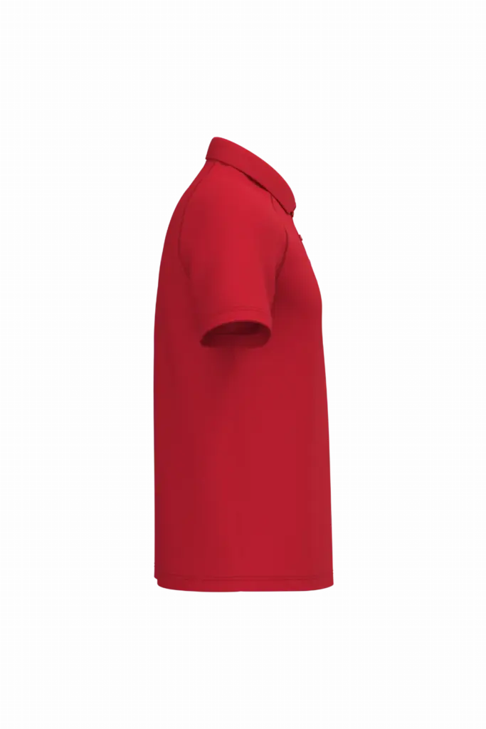 PS_IB200-S_IDEALRED - Sport Shirt ontwerpen Heren sportpolo, ideal red — productfoto 20