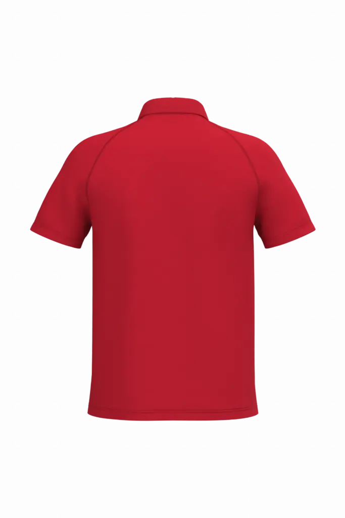 PS_IB200-B_IDEALRED - Sport Shirt ontwerpen Heren sportpolo, ideal red — productfoto 22
