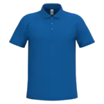PS_IB200_IDEALROYALBLUE - Sport Shirt ontwerpen Heren sportpolo, ideal royal blue — productfoto 24
