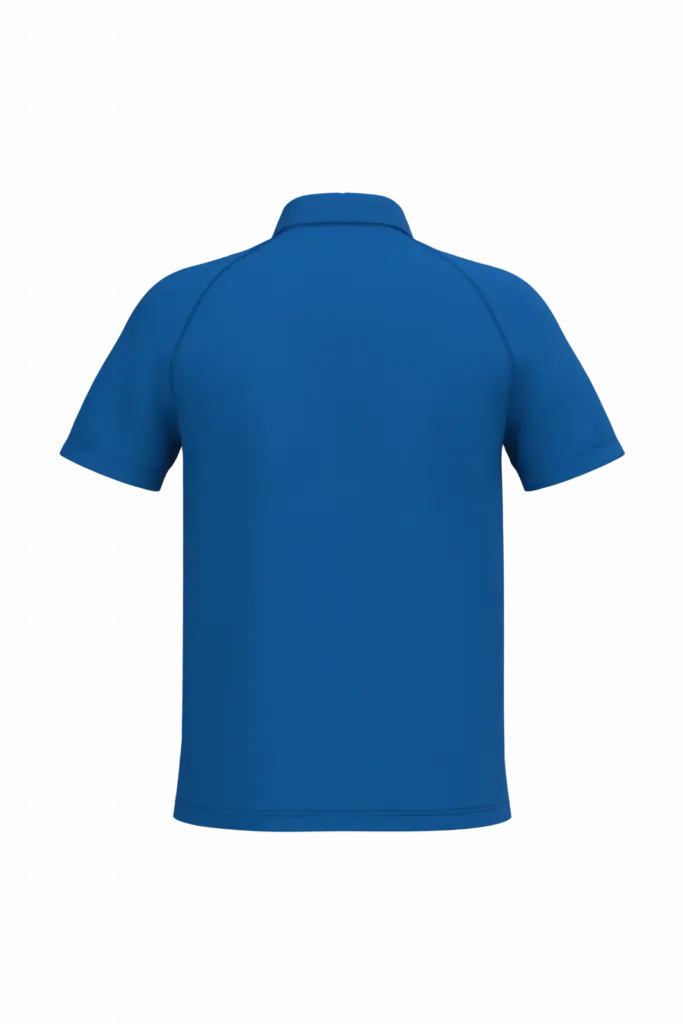 PS_IB200-B_IDEALROYALBLUE - Sport Shirt ontwerpen Heren sportpolo, ideal royal blue — productfoto 25