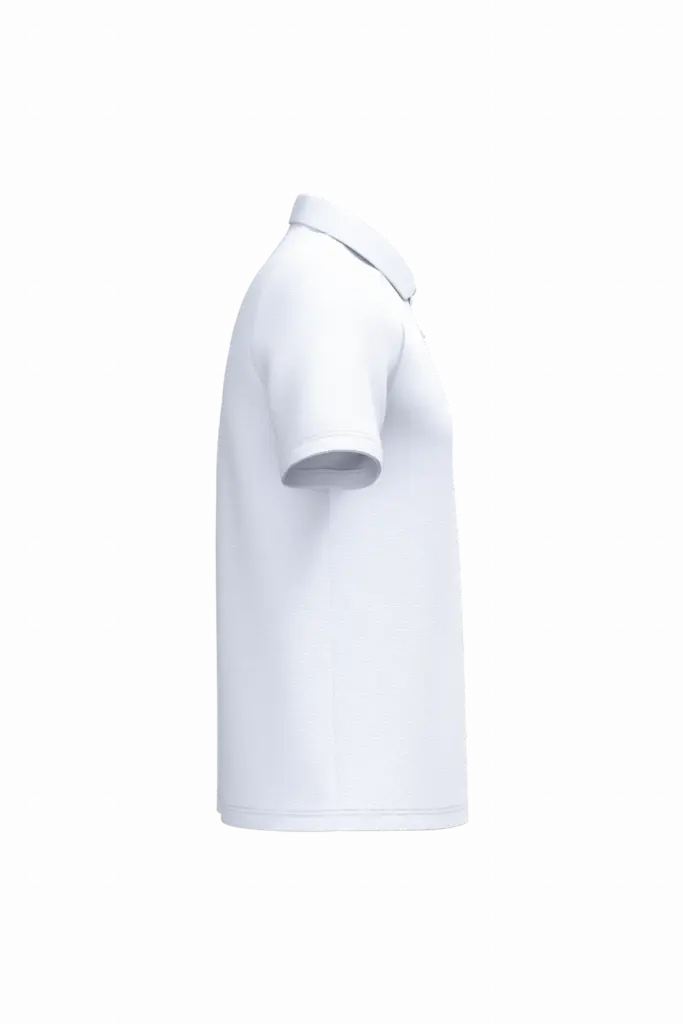 PS_IB200-S_IDEALWHITE - Sport Shirt ontwerpen Heren sportpolo, ideal white — productfoto 26