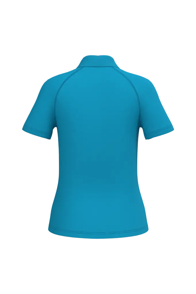 PS_IB201-B_IDEALATOLLBLUE - Sport Shirt ontwerpen Dames sportpolo, ideal atoll blue — productfoto 6