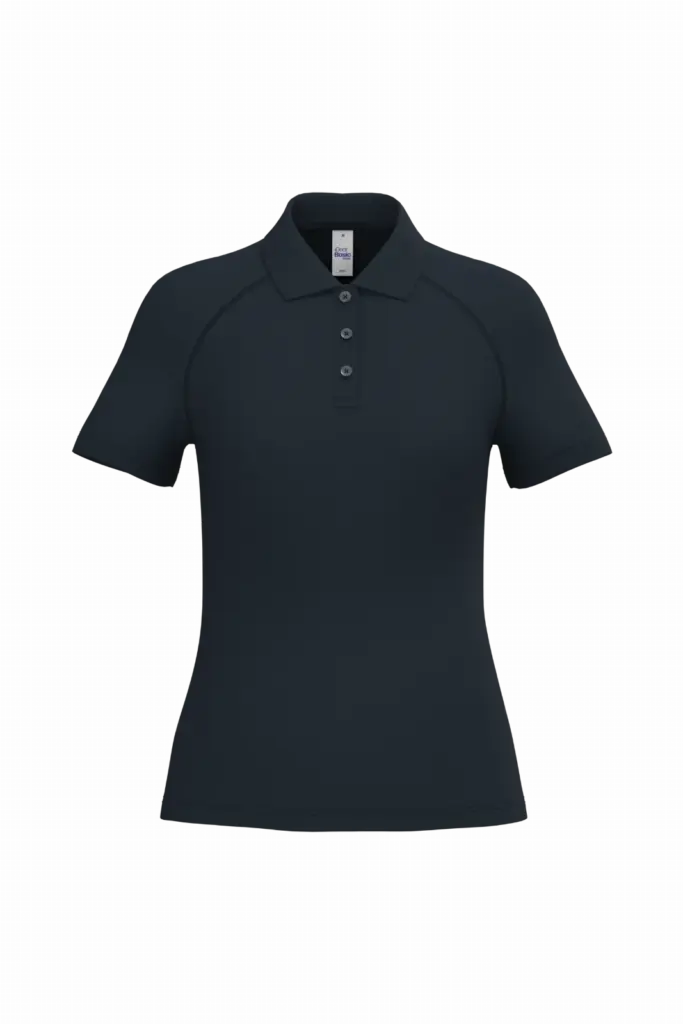 PS_IB201_IDEALNAVY - Sport Shirt ontwerpen Dames sportpolo, ideal navy — productfoto 11