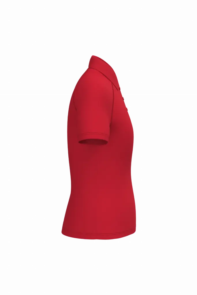 PS_IB201-S_IDEALRED - Sport Shirt ontwerpen Dames sportpolo, ideal red — productfoto 13
