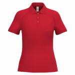 PS_IB201_IDEALRED - Sport Shirt ontwerpen Dames sportpolo, ideal red — productfoto 14
