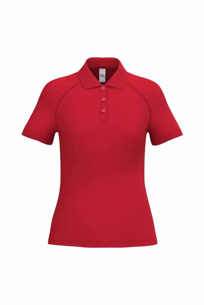 PS_IB201_IDEALRED - Sport Shirt ontwerpen Dames sportpolo, ideal red — productfoto 14