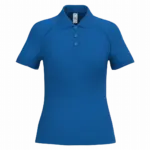 PS_IB201_IDEALROYALBLUE - Sport Shirt ontwerpen Dames sportpolo, ideal royal blue — productfoto 17
