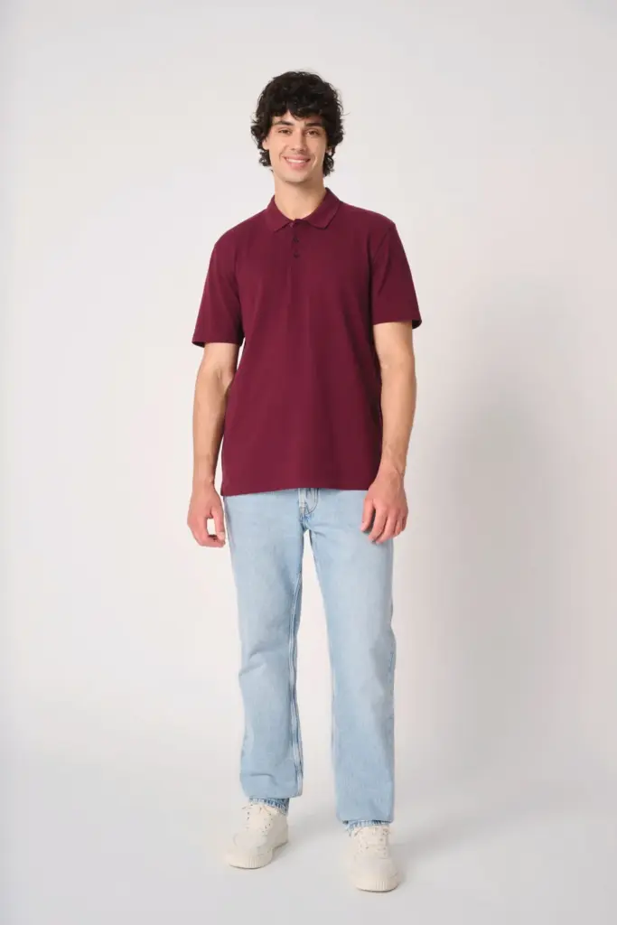 Heren piquépolo — productfoto 4