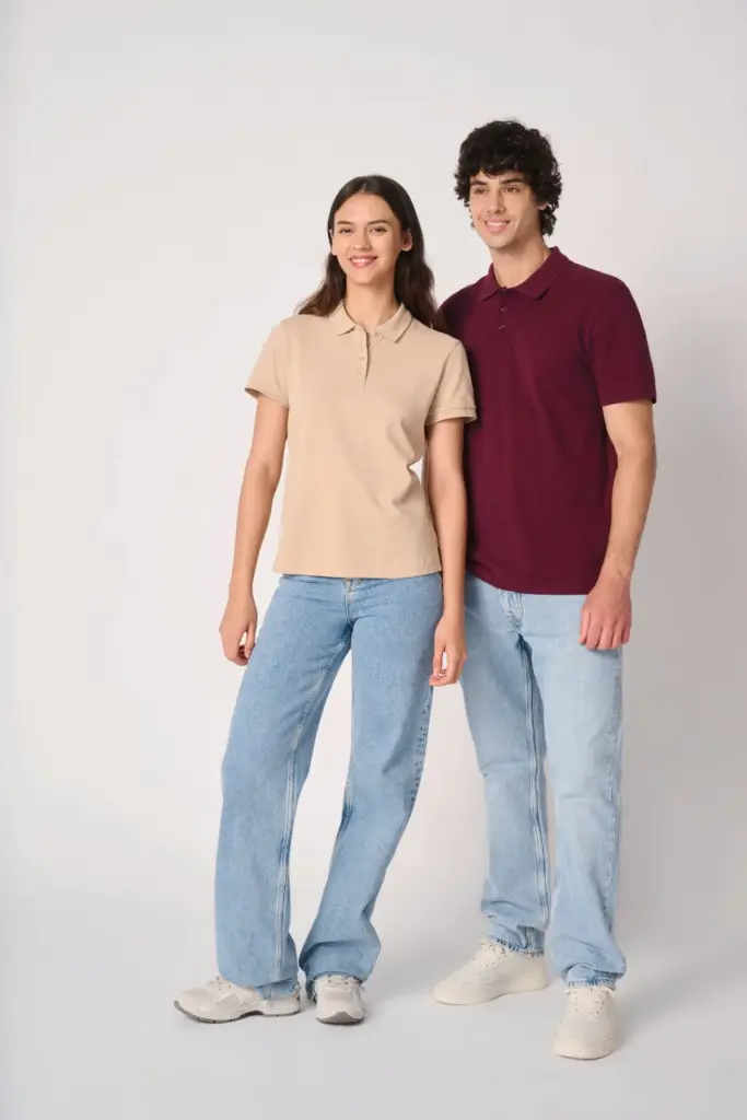 Heren piquépolo — productfoto 8