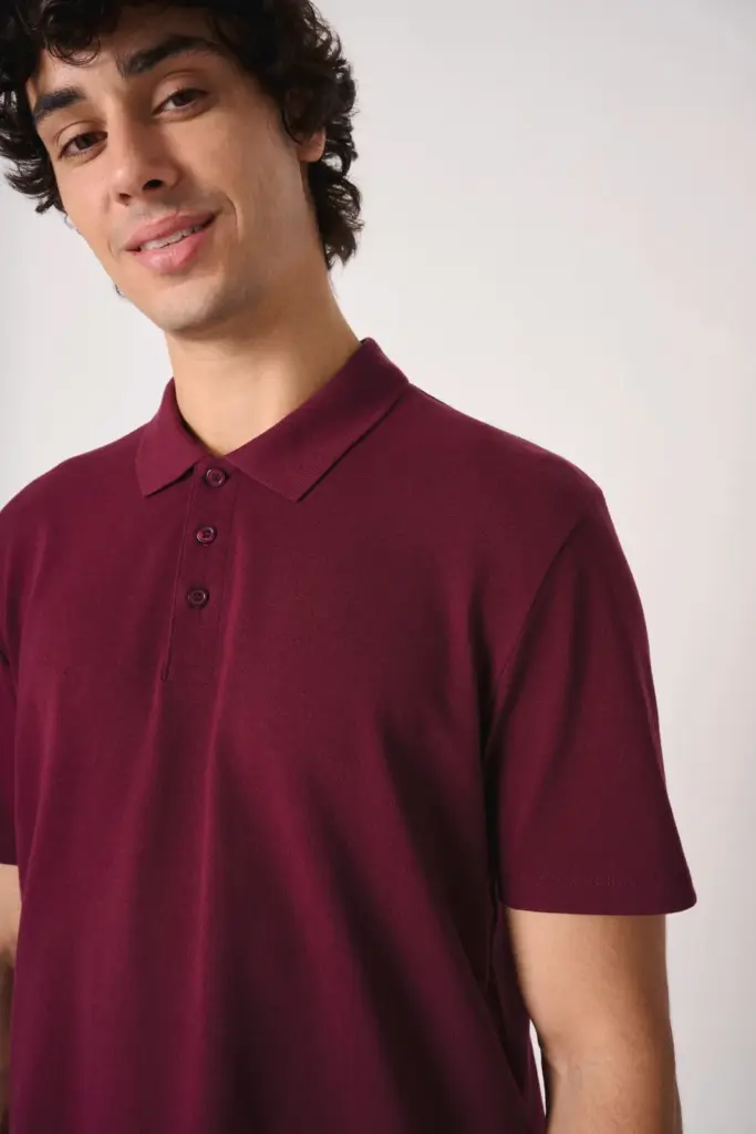 Heren piquépolo — productfoto 10