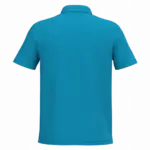 Heren piquépolo, ideal atoll blue — productfoto 15