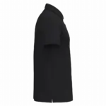 Heren piquépolo, ideal black — productfoto 16