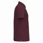 Heren piquépolo, ideal burgundy — productfoto 19