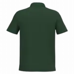 Heren piquépolo, ideal forest green — productfoto 27