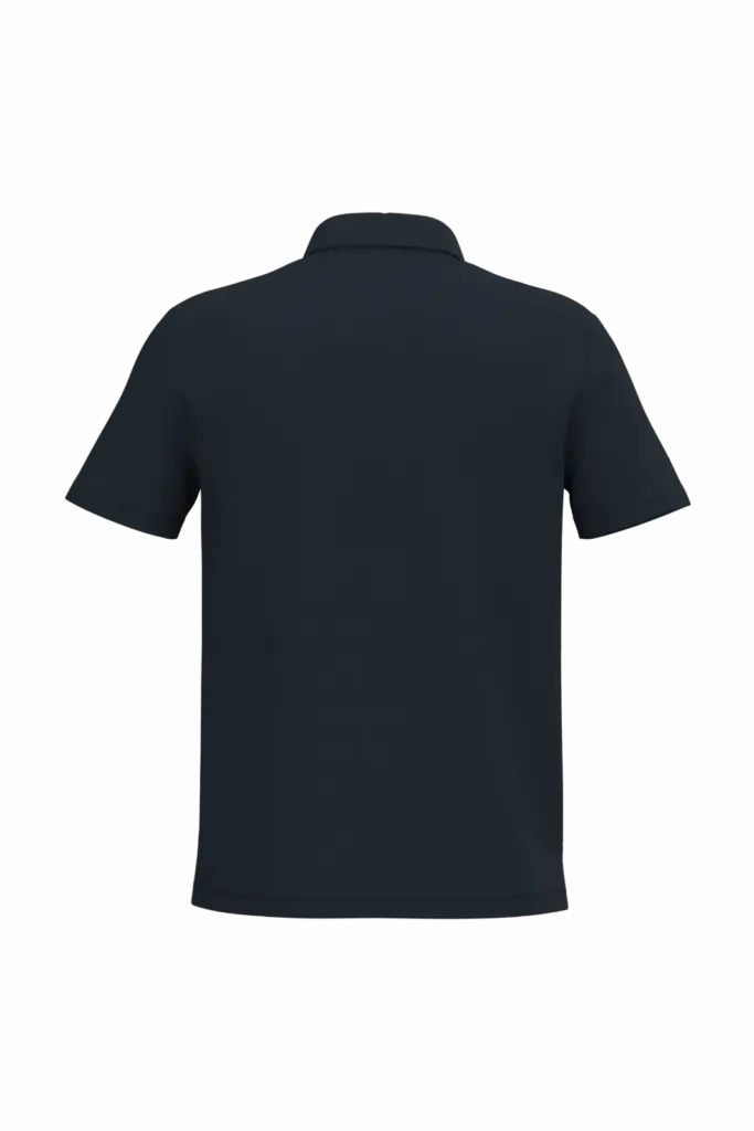 Heren piquépolo, ideal navy — productfoto 30