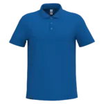 Heren piquépolo, ideal royal blue — productfoto 38