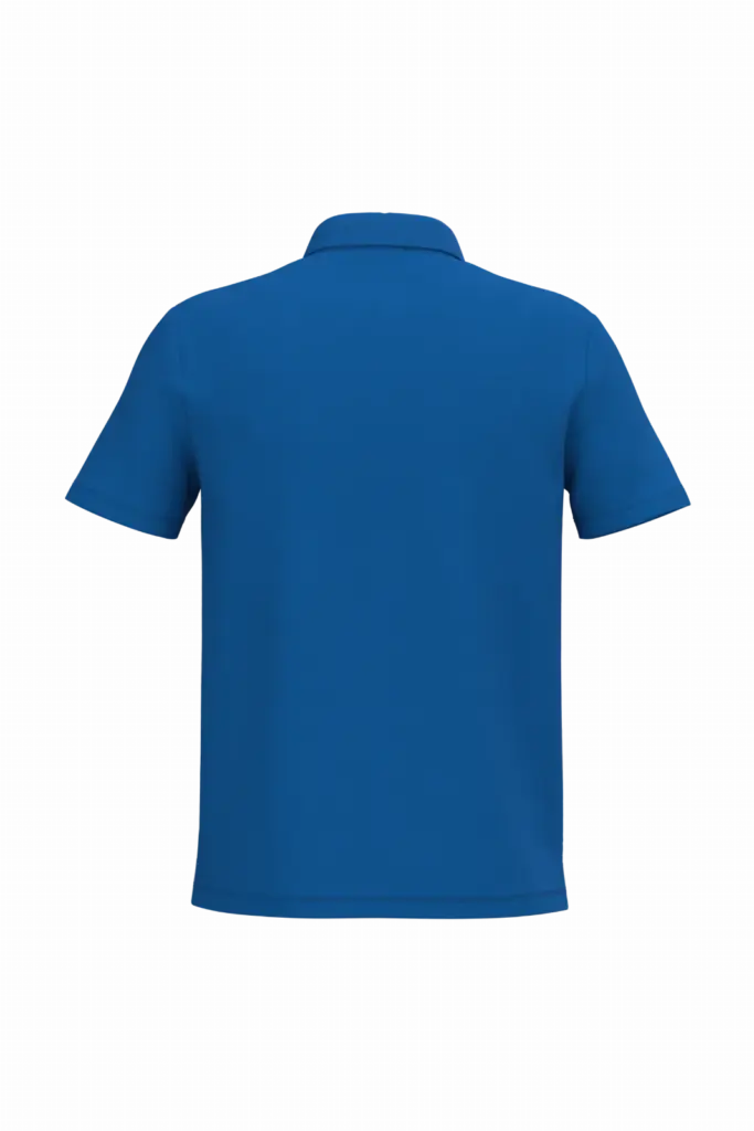 Heren piquépolo, ideal royal blue — productfoto 39