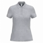 PS_IB221_IDEALOXFORDGREY - Hidalgo-werbeartikel Dames piquépolo, ideal oxford grey — productfoto 24