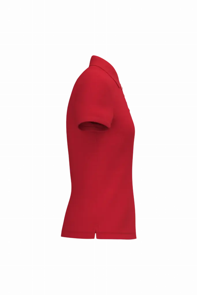 PS_IB221-S_IDEALRED - Hidalgo-werbeartikel Dames piquépolo, ideal red — productfoto 26