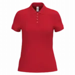 PS_IB221_IDEALRED - Hidalgo-werbeartikel Dames piquépolo, ideal red — productfoto 27