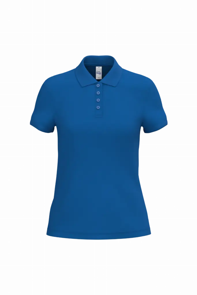PS_IB221_IDEALROYALBLUE - Hidalgo-werbeartikel Dames piquépolo, ideal royal blue — productfoto 30