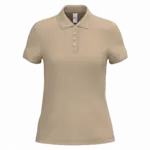 PS_IB221_IDEALSAND - Hidalgo-werbeartikel Dames piquépolo, ideal sand — productfoto 33