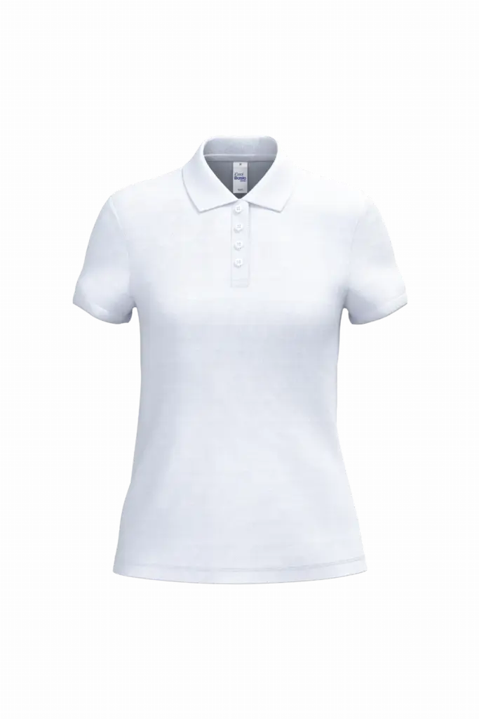 PS_IB221_IDEALWHITE - Hidalgo-werbeartikel Dames piquépolo, ideal white — productfoto 39