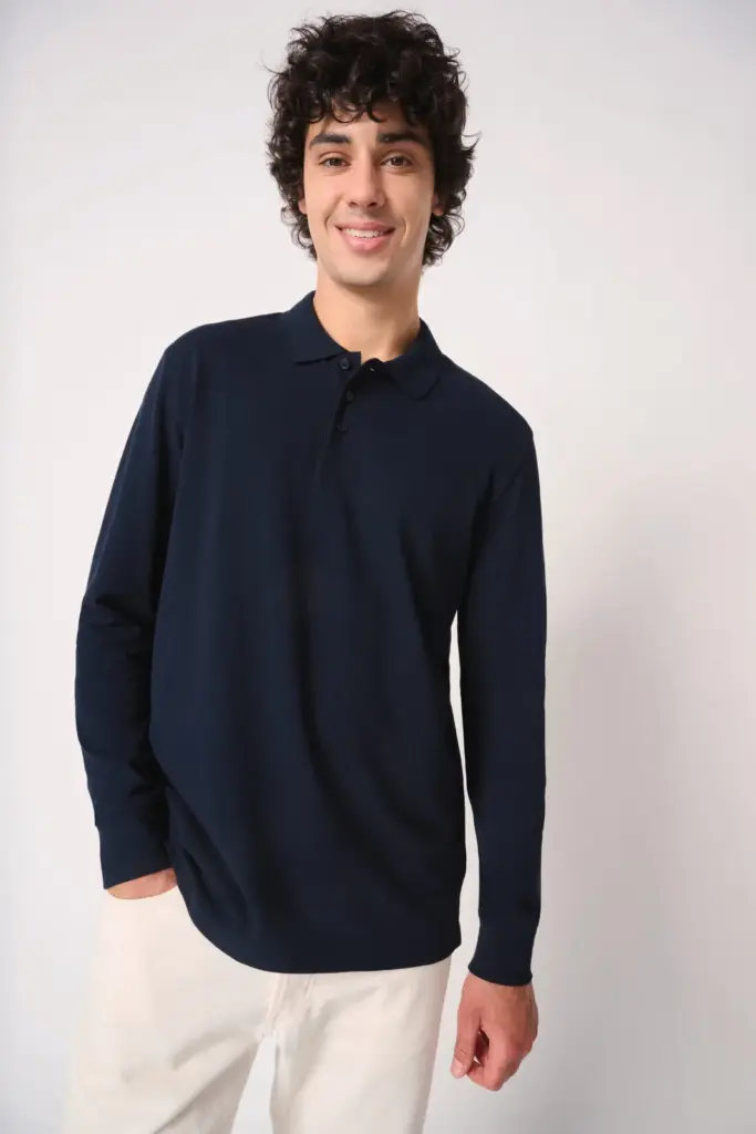 Heren piquépolo LSL — productfoto 3