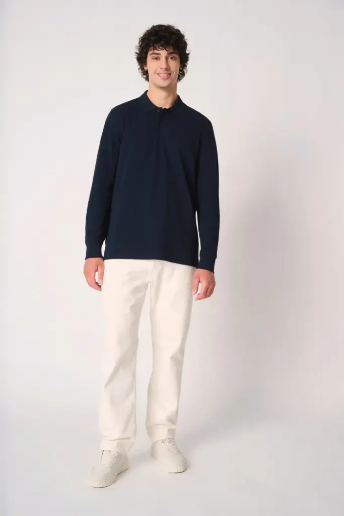 Heren piquépolo LSL — productfoto 4