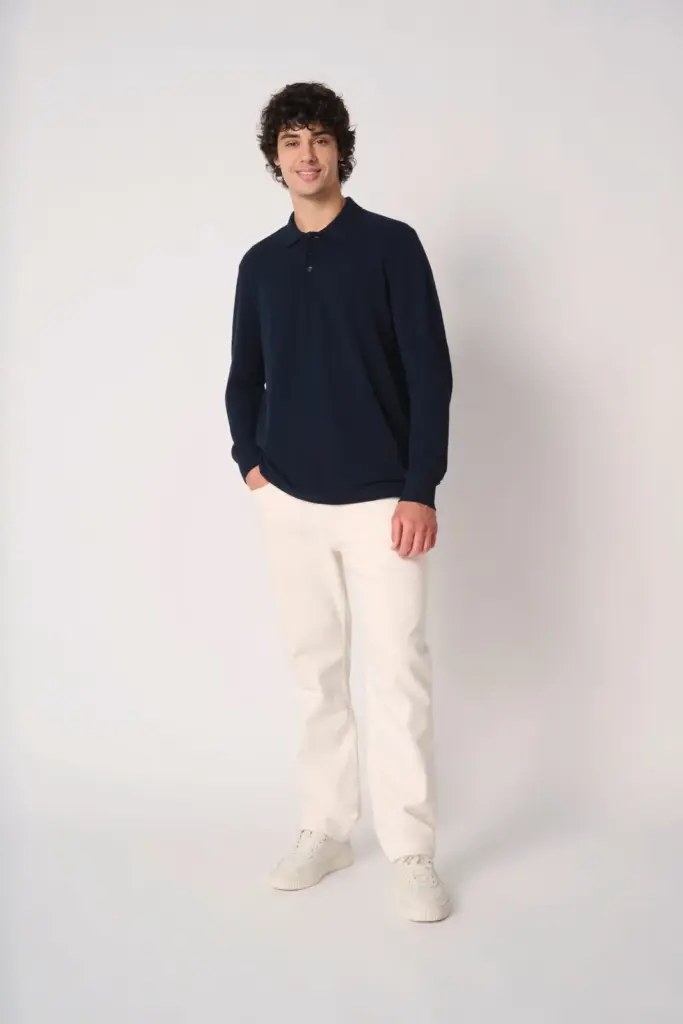 Heren piquépolo LSL — productfoto 5