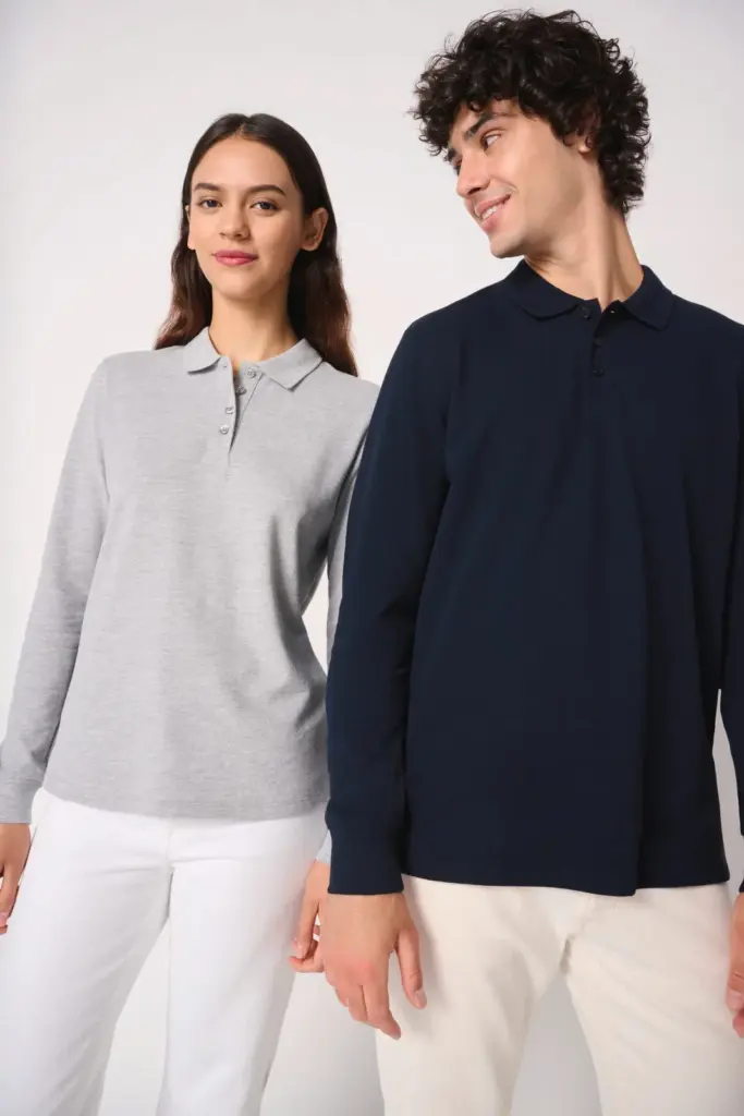 Heren piquépolo LSL — productfoto 7