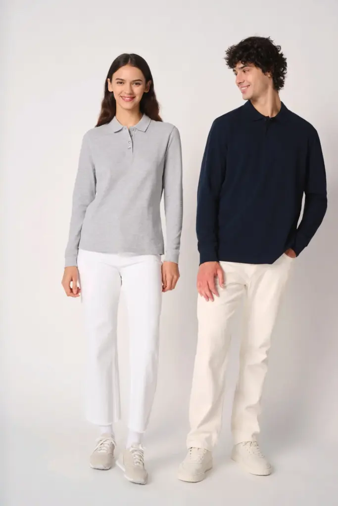 Heren piquépolo LSL — productfoto 9