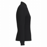 Dames piquépolo LSL, ideal black — productfoto 5