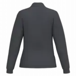 Dames piquépolo LSL, ideal dark grey — productfoto 10