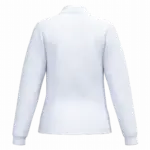 Dames piquépolo LSL, ideal white — productfoto 19