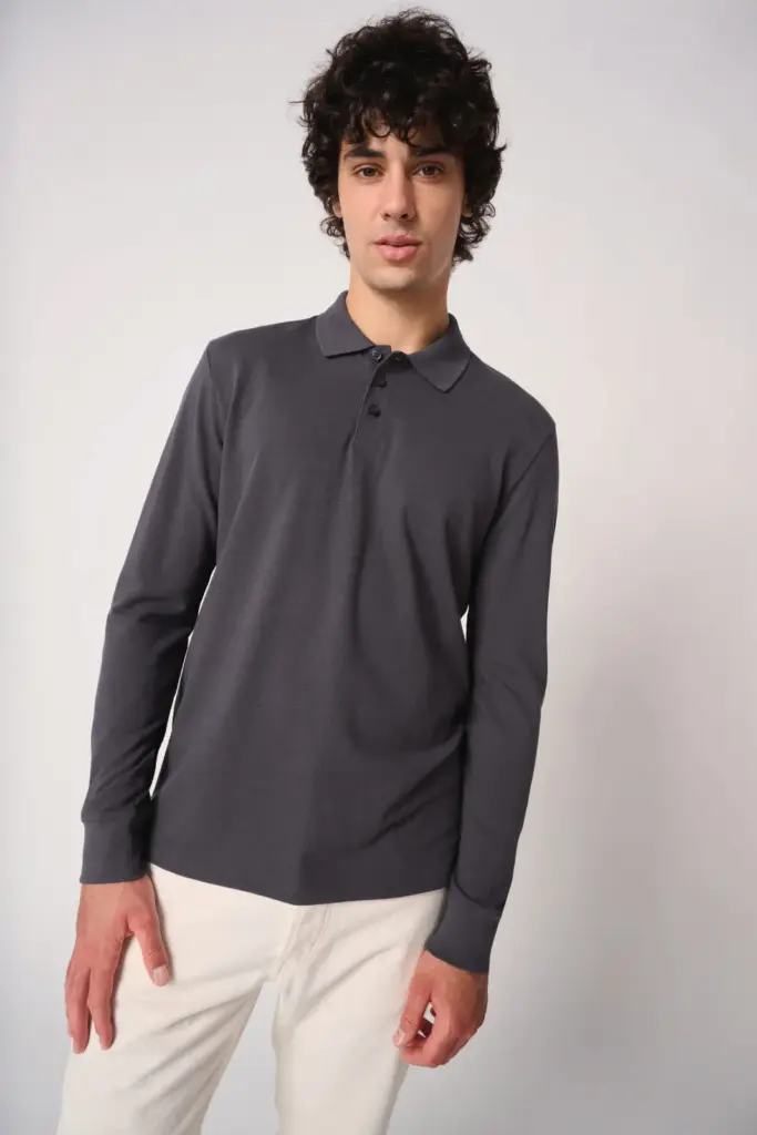 Heren piquépolo LSL — productfoto 4