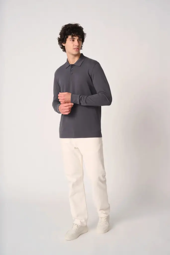 Heren piquépolo LSL — productfoto 6